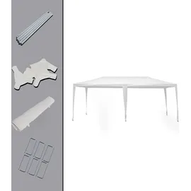 Wiltec Toboli Pavillon 3 x 6 m Weiß