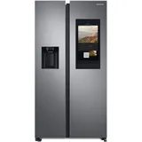 Samsung RS6HA8880S9/EG Side-by-Side Kühlschrank, 178 cm, 614 l, 225 l Gefriervolumen, Family Hub, Edelstahl Look