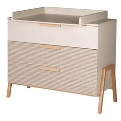 Schardt Wickelkommode Happy Carat beige/Connery natur