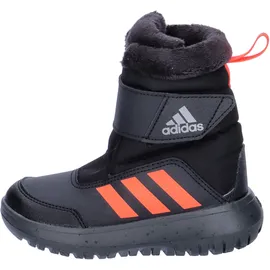 Adidas Winterplay Kids Stiefel Core Black / Solar Red / Iron Metallic 29