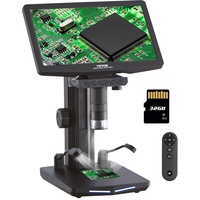 Vevor Digital Mikroskop mit 26-cm-HD-Bildschirm 10X-1300X Vergrößerung Auflichtmikroskop USB