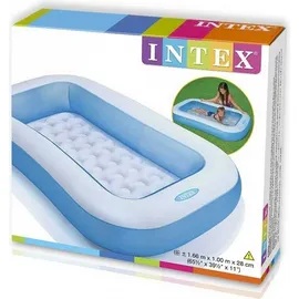 Intex Rechteckiger Baby-Pool 166 x 100 x 28 cm (57403)