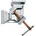 Winkelspanner Metall 90 mm gold