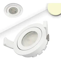 ISOLED LED Einbaustrahler, weiß, 8W SMD, 120°, rund, warmweiß,