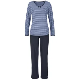 H.I.S. Pyjama Damen blau 32/34