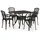 vidaXL Bistro-Set 5-tlg. Braun/Bronze