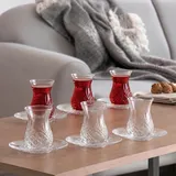 Pasabahce Teeset Tasse 0,155 l Transparent 12 St.