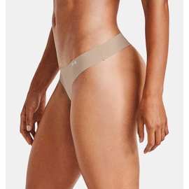 Under Armour Pure Stretch Thong 3 Units Beige XL