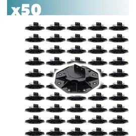 XPOtool Stelzlager Set 50 Stück 18-28 mm grau