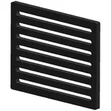 Kaminrost - Passend für Justus Kaminöfen inkl. Modellübersicht - Ascherost Kamin aus massivem Stahl - feuerfest & hitzebeständig - Kaminrost Feuerrost Kaminofen Rost [195x155x10 mm]