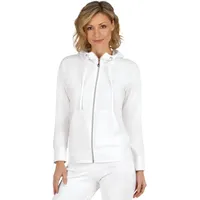 TRIGEMA Sweatjacke »TRIGEMA Kapuzenjacke«, weiß
