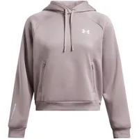 Under Armour Pro Hoodie Damen 015 - tetra gray/white