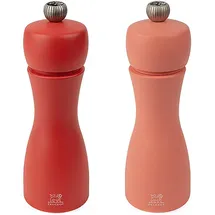 Peugeot Tahiti Salz-/ Pfeffermühle Duo Set 15 cm buche/apricot