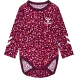 hummel hmlCONFETTI langarm Baby-Body 3430 - windsor wine 68