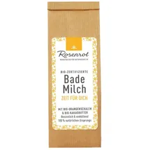 Rosenrot Bademilch Zeit für Dich Pulver