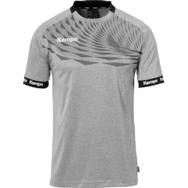 Kempa Wave 26 Shirt Herren Jungen Sportshirt Kurzarm T-Shirt Funktionsshirt Handball Gym Fitness Trikot - elastisch und atmungsaktiv
