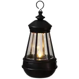 DOITOOL Solar Laterne Aus Kunststoff Wasserdichte Hängelampe Für Garten Kreative Solar-nachtlicht-deko Für Außenbereiche Elegante Und Einzigartige Außenbeleuchtung Für Romantische