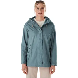 G.I.G.A. DX by killtec Damen Funktionsjacke/Outdoorjacke wasserdicht mit Kapuze Damen, Funktionsjacke OOGS 1, 36, blau Rauchblau343