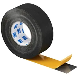 Ampack Ampacoll Klebeband UV 60 mm x 25 m UV-stabiles Acrylklebeband, winddicht, schwarz