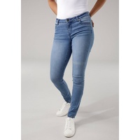 TAMARIS Skinny-fit-Jeans im Five-Pocket-Style Gr. 38, N-Gr, midblue used, , 28855403-38 N-Gr