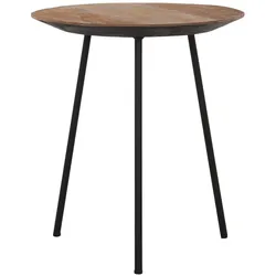 Couchtisch Jupiter, Ø 40 cm, Natur