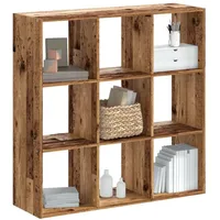 VidaXL Bücherregal 102 x 32 x 102 cm Braun