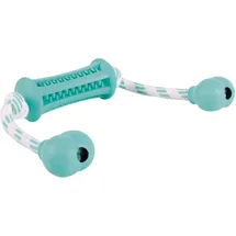 Trixie Denta Fun Stick mit Seil 9 cm Grün