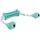 Trixie Denta Fun Stick mit Seil 9 cm Grün