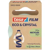 Tesa Eco & CRYSTAL Klebeband transparent 19mm/10m, 1 Stück (59032-00000-00)