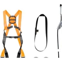 Otto Schachner, Absturzsicherung, FallSafe BASIC 1 – 10m – Faldsikringssæt m/sele & 2 stk. Karabinkroge & 1m mont.strop