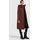 khujo Damen Wintermantel warmer Parka mit weichem Teddyfleece an der Kapuze Taillenzugband und magnetischer Abdeckleiste Agneta-YM Coconut Brown Gr. M - M