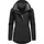 Ragwear Damen, Übergangsjacke Funktionsjacke Softshelljacke wasserabweisend mit Kapuze Monadde Softshell Black Gr. L - L