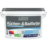 SCHÖNER WOHNEN-Farbe Mix Wandfarbe Küchen- & Badfarbe zum Mischen lassen  (Basismischfarbe 2, Matt, 2,5 l, Lösemittelfrei)