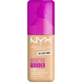 NYX Professional Makeup Make 'Em Wonder Foundation 09 Light Nude 30 ml