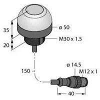 Turck Bestückungssensor K50APT2BRYC3QP