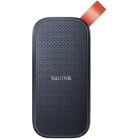 SANDISK Portable SSD V2 (2 TB), Externe SSD, Schwarz, Orange