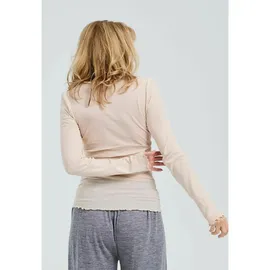 seamless basic Funktionstop SEAMLESS BASIC "Seamless Basic Top Cotton", Damen, Gr. S/M, rosie beige, Obermaterial: 100% Baumwolle, Tops