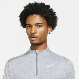 Nike Herren Dri-Fit Element Longsleeve grau