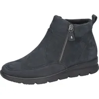 Waldläufer H-BRUNI Schlupfboots, Winterboots, Stiefelette, Bequemschuh in Komfortweite G (weit) blau 37,5 EU (4,5 UK)
