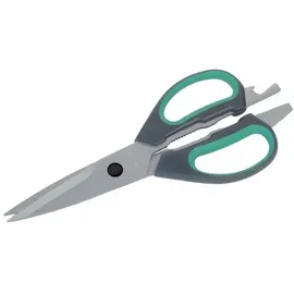 WOLFCRAFT 4164000 Universalschere 215 mm Blau-Grün