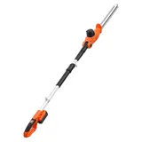 Akku-Heckenschere - Teleskop Heckenschere 20 V - 45,7 cm Schnittlänge - Reichweite 187,5–238,5 cm - Für hohe Hecken & Äste - Inkl 2,0 Ah Akku ...