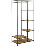 Actona Garderobenständer Seaford 77 x 165 x 45 cm Braun