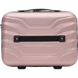 wingstm Wings PEAFOWL Kosmetikkoffer 14" ROSÉ GOLD - Elegante Reisebegleiter - Gold