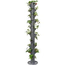 Gusta Garden Sissi Strawberry Infinity 32 x 27 x 185 cm Dunkelgrau