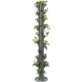Gusta Garden Sissi Strawberry Infinity 32 x 27 x 185 cm Dunkelgrau