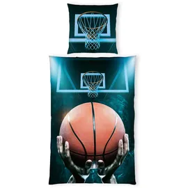 Herding Basketball grau (135x200+80x80cm)