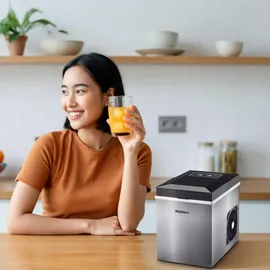 Webber Eiswürfelmaschine Eisherstellung, Grau