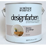 Designfarbe Weiches Strandbeige Nr. 9  2,5 l