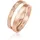 Elli Ring 925 Sterling Silber Ring Set in Rosegold | Gr.: 54
