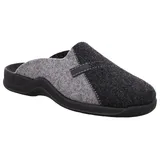 Rohde Herren Pantoffeln Hausschuhe Filz Vaasa-H 2731, Größe:41 EU, Farbe:Grau - 41 EU